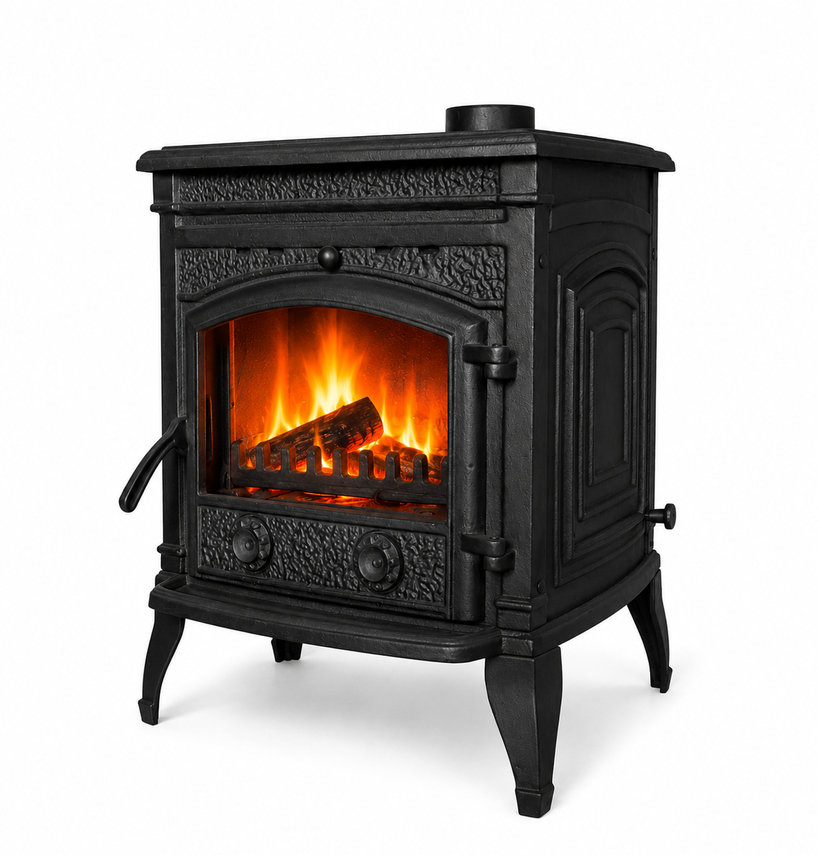 Sirius Star Yüksek Verimli Pik Döküm Odun Kömür Sobası – FLAME STOVE