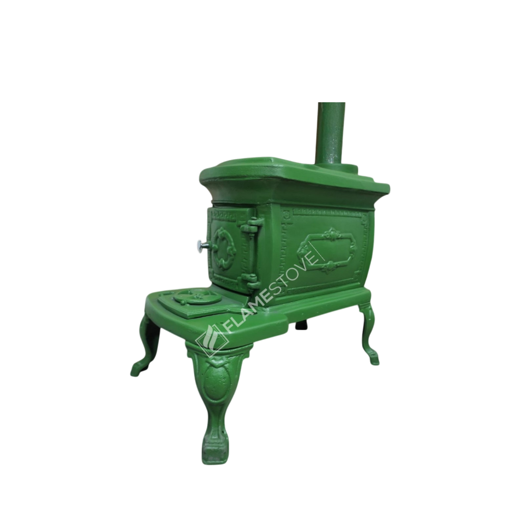FS-059Y Flame Stove Nostalji Fransız Pik Döküm Soba: Yüksek