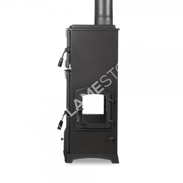 Flame Stove Lodi Lux Gurme Fırınlı 8 kW Yüksek Verimli Döküm Soba
