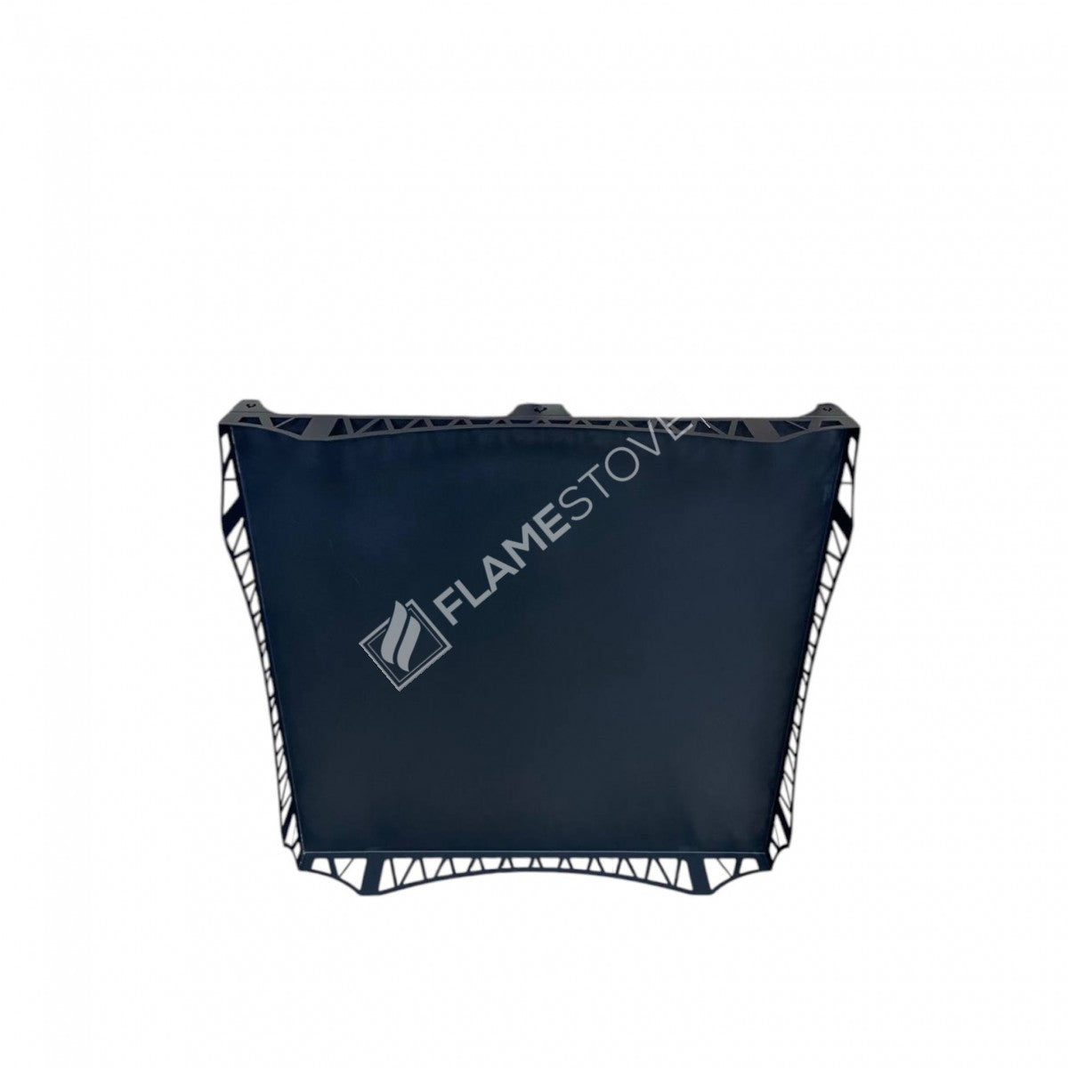 75x75 cm Lazer Kesim Köprü Desenli Soba Altlığı: Çelik Zemin Koruma ve Estetik