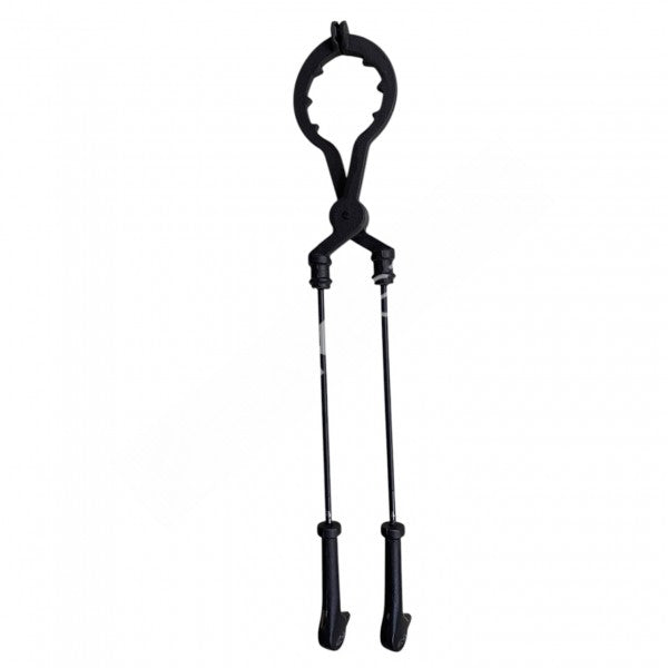 Ördek Başlı 4'lü Pik Döküm Maşa Takımı: Şömine ve Barbekü İçin Ergonomik Set