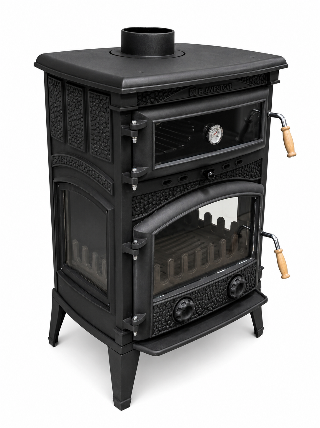 Fırınlı Döküm Soba Sirius Midi Yan Kapaklı –FS 71YK – FLAME STOVE