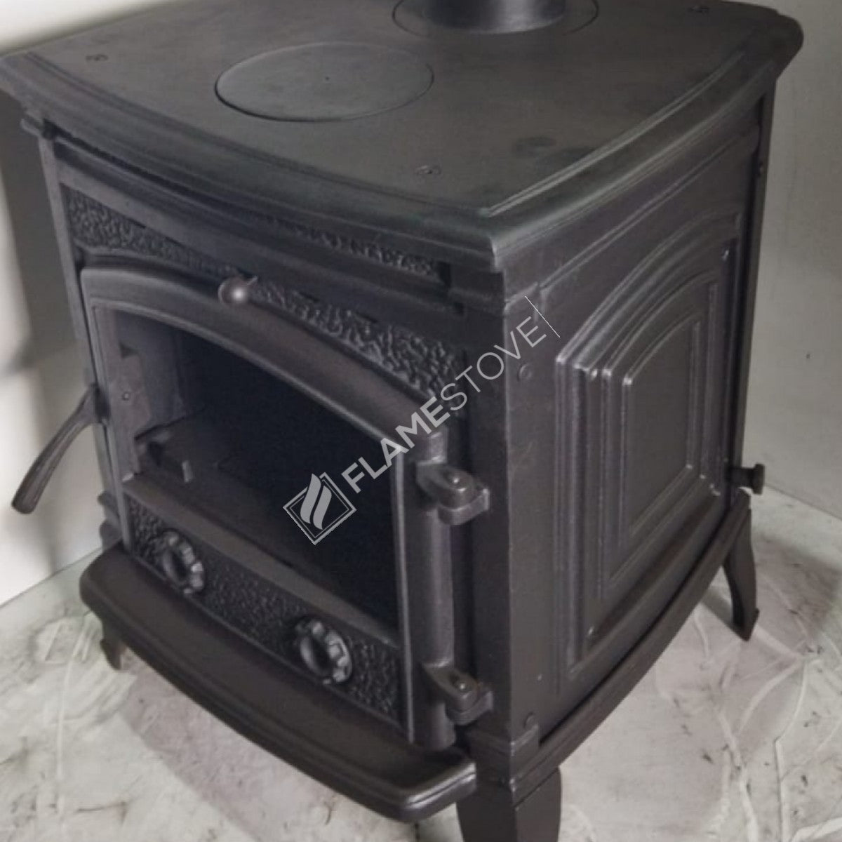 Flame Stove Sirius Star Yüksek Verimli Pik Döküm Odun Kömür Sobası