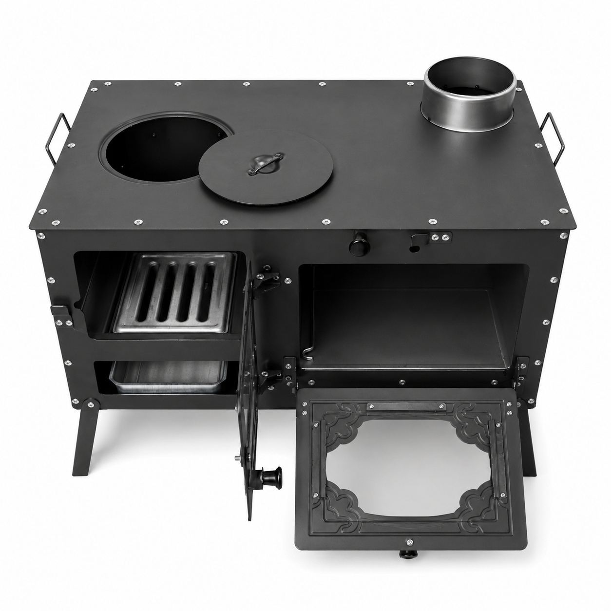 FLAME STOVE FS-334 KAMP YATAY FIRINLI KUZİNE
