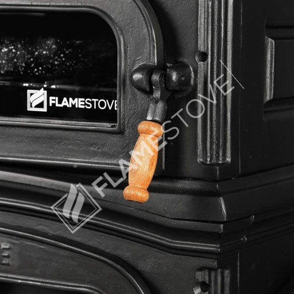 Altara Lux Premium Style YK Fırınlı Döküm Soba, Çift Yanmalı, Odunluklu, 18 kW, A Sınıfı