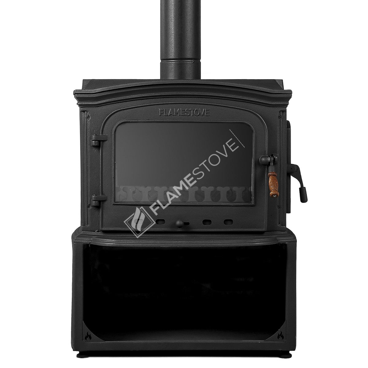 Altara Lux Style Döküm Soba: Yüksek Verimli, Çift Yanmalı, Odunluklu, A Enerji Sınıfı