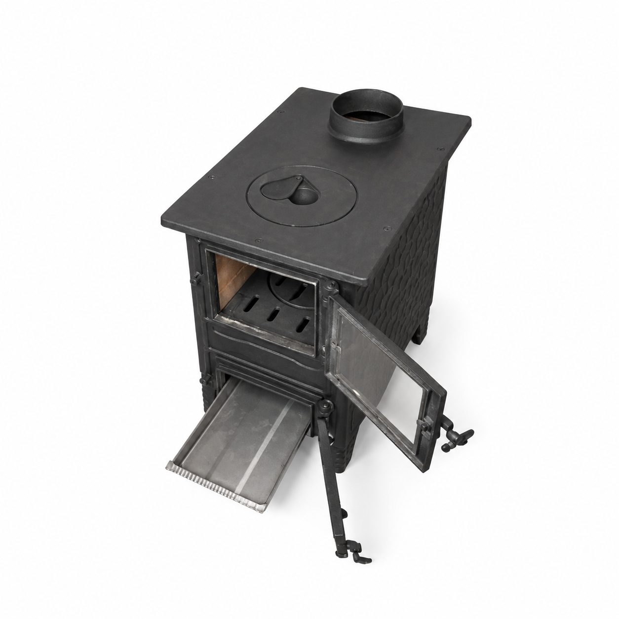FLAME STOVE FS-335 DÖKÜM KAPAKLI TUĞLALI KAMP SOBASI