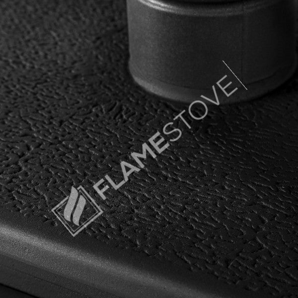 Retro Lux Emaye Fırınlı Döküm Odun Kömür Sobası Yan Kapaklı Yüksek Verimli