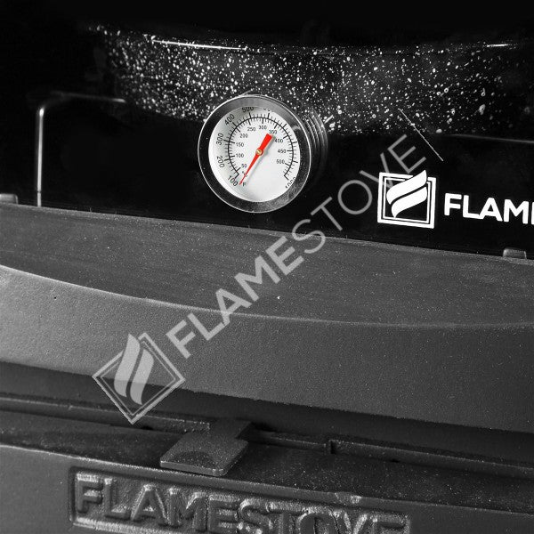 Lodi Lux Gurme Pelet Sobası: Fırınlı, 3 Camlı, Yüksek Verimli, 12 kW Isıtma Gücü