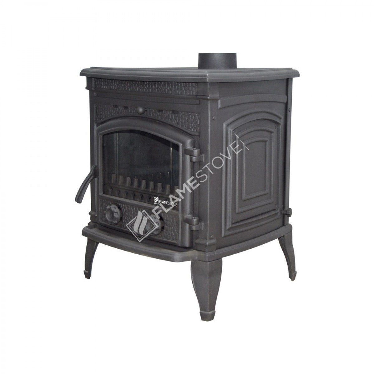 Flame Stove Sirius Star Yüksek Verimli Pik Döküm Odun Kömür Sobası