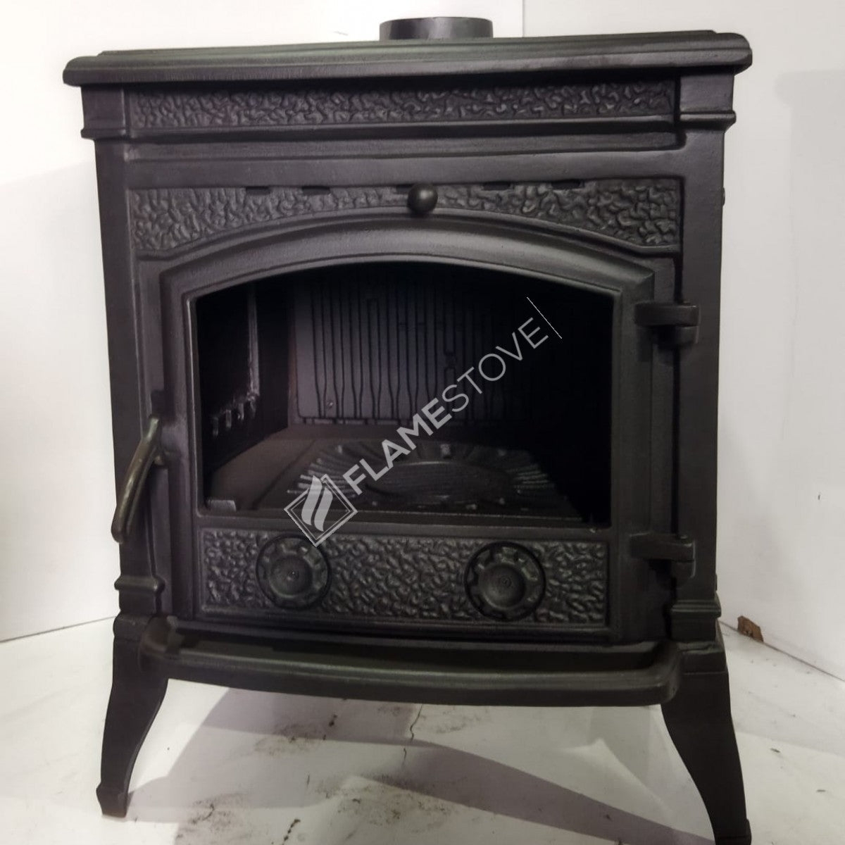 Flame Stove Sirius Star Yüksek Verimli Pik Döküm Odun Kömür Sobası