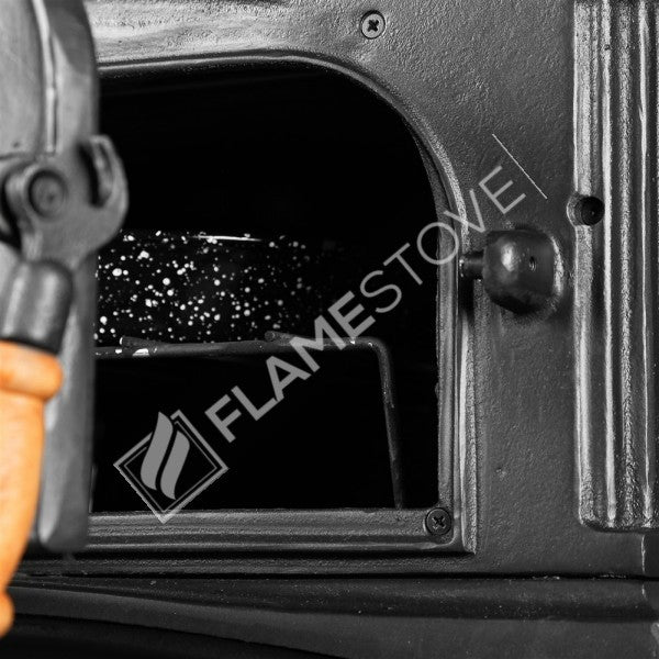 Altara Lux Premium Style YK Fırınlı Döküm Soba, Çift Yanmalı, Odunluklu, 18 kW, A Sınıfı