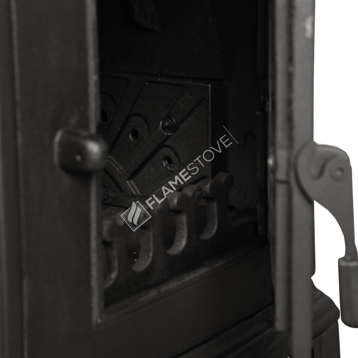 Altara Lüx Yan Kapaklı Döküm Soba, Çift Yanmalı, Yüksek Verimli, A Sınıfı Enerji, Odun Kömür Sobası