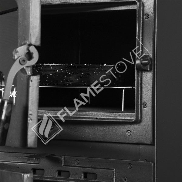 Flame Stove Lodi Lux Gurme Fırınlı 8 kW Yüksek Verimli Döküm Soba