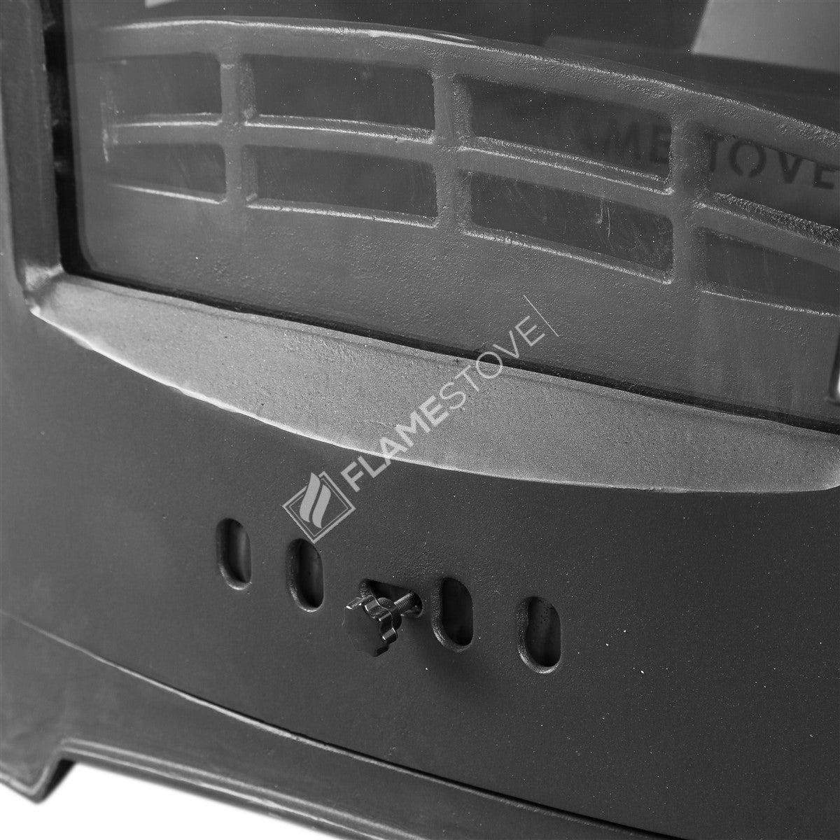 Flame Stove Lodi Krom Hazneli Yüksek Verimli A Sınıfı Pelet Sobası 7 kW