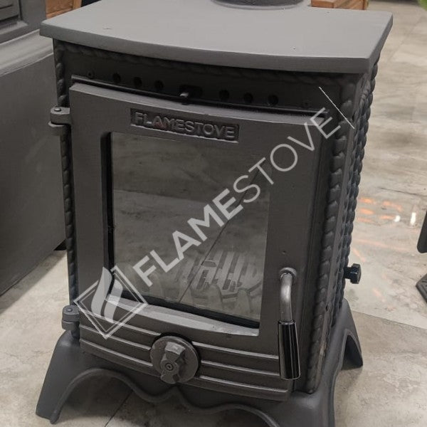 Minör Lüx 3 Camlı Döküm Soba: Yüksek Verimli Odun & Kömür Isıtıcı, A Sınıfı