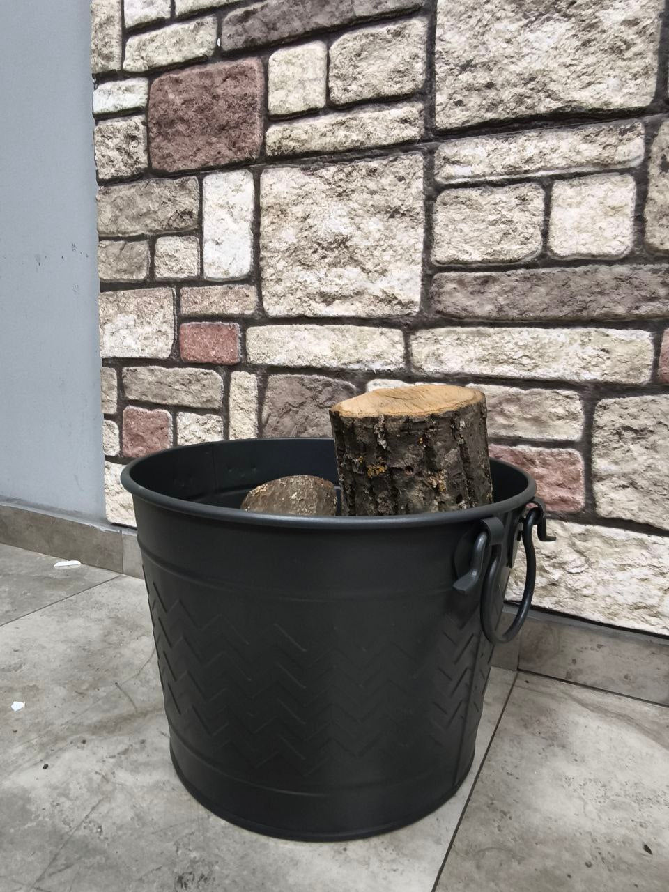 FS-1430 MAT Flame Stove Mat Siyah Odun Kovası