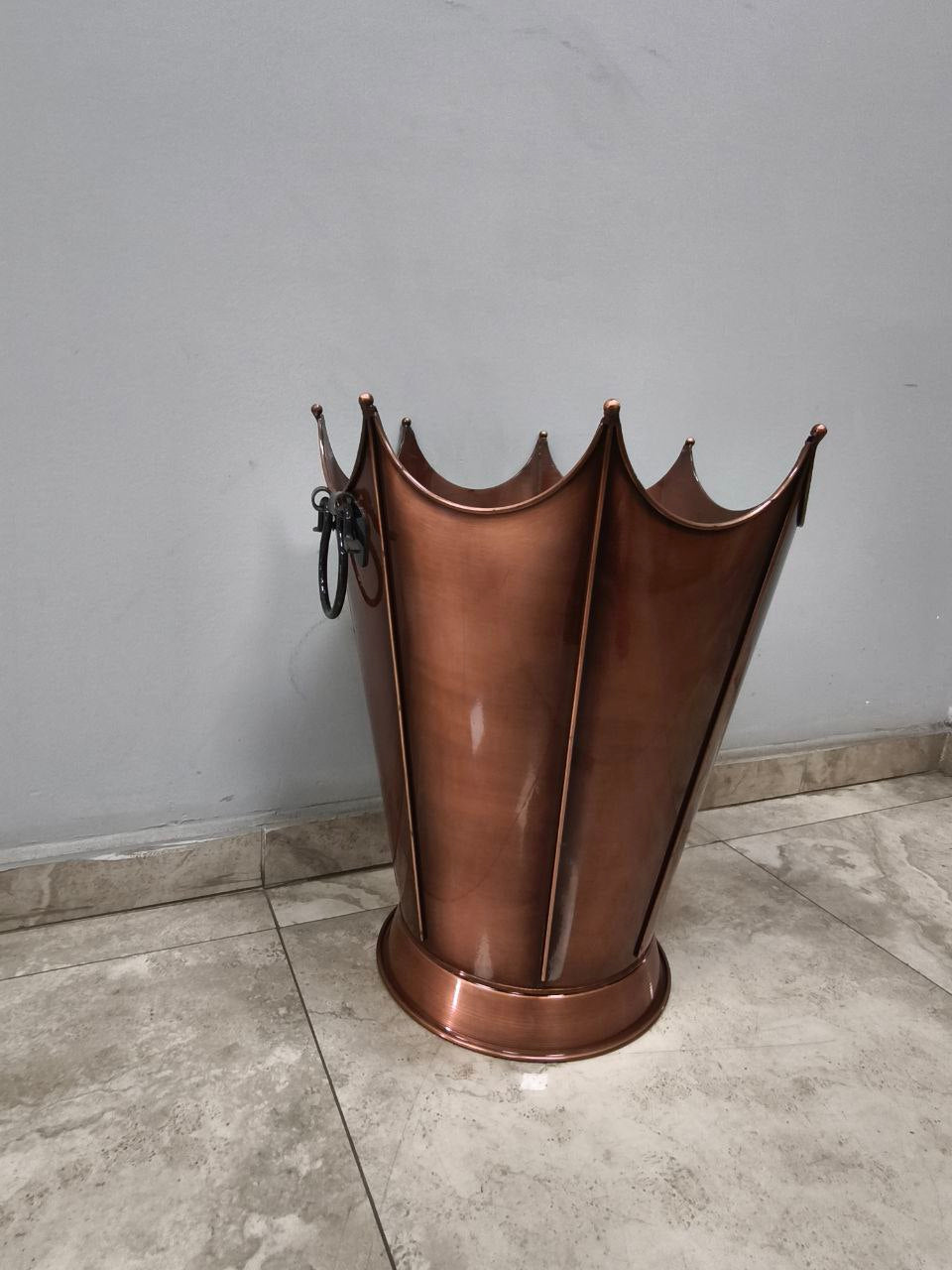 FS-8193-B Bakır Lüx Odunluk | Bakır Renk | Geniş Yapı