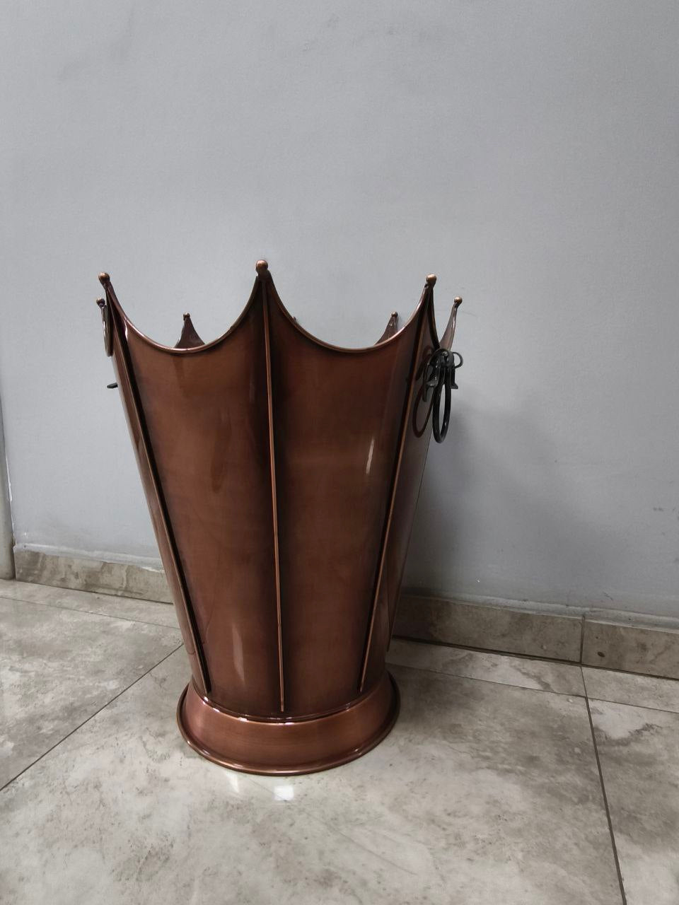 FS-8193-B Bakır Lüx Odunluk | Bakır Renk | Geniş Yapı