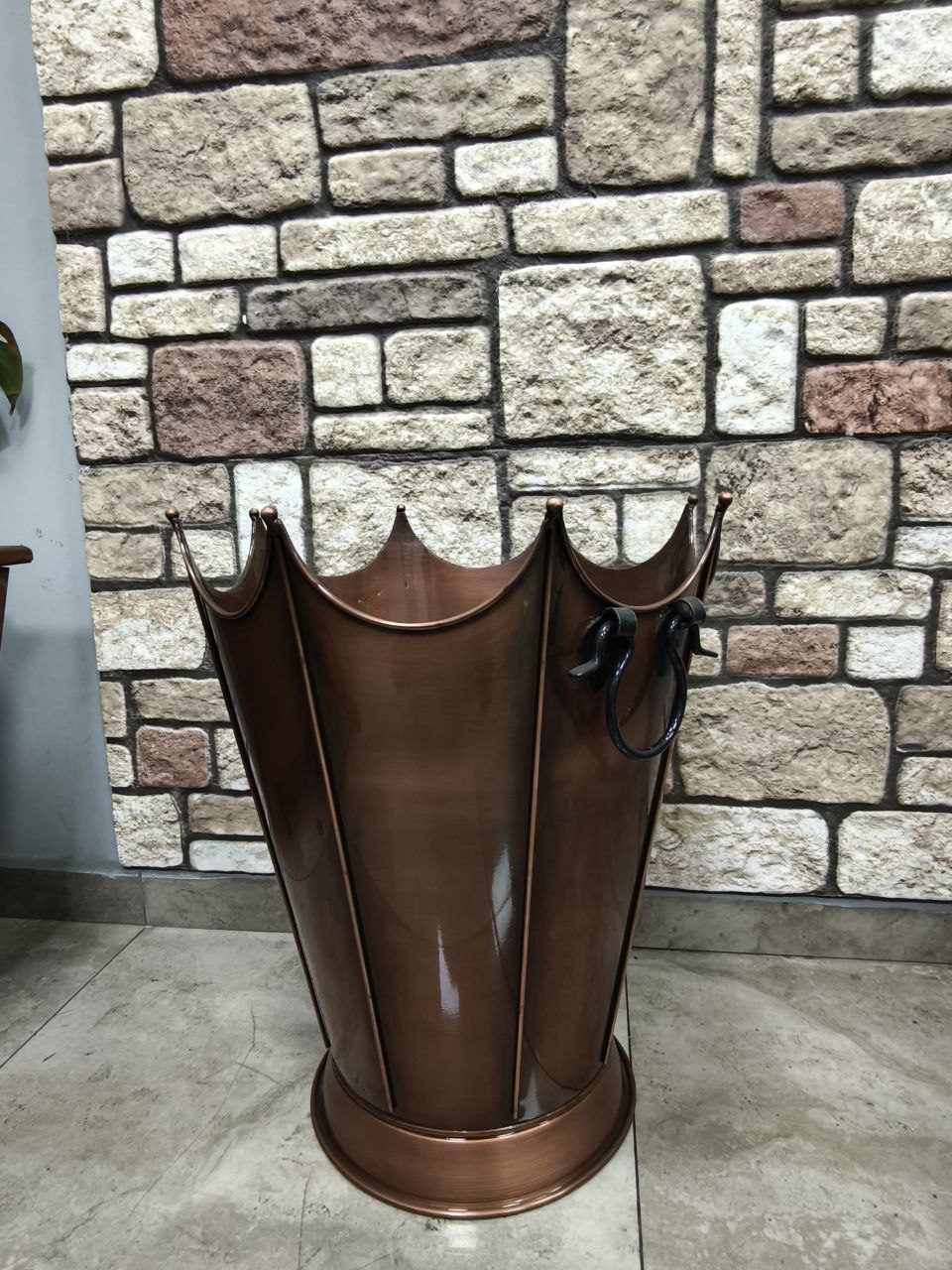 FS-8193-B Bakır Lüx Odunluk | Bakır Renk | Geniş Yapı