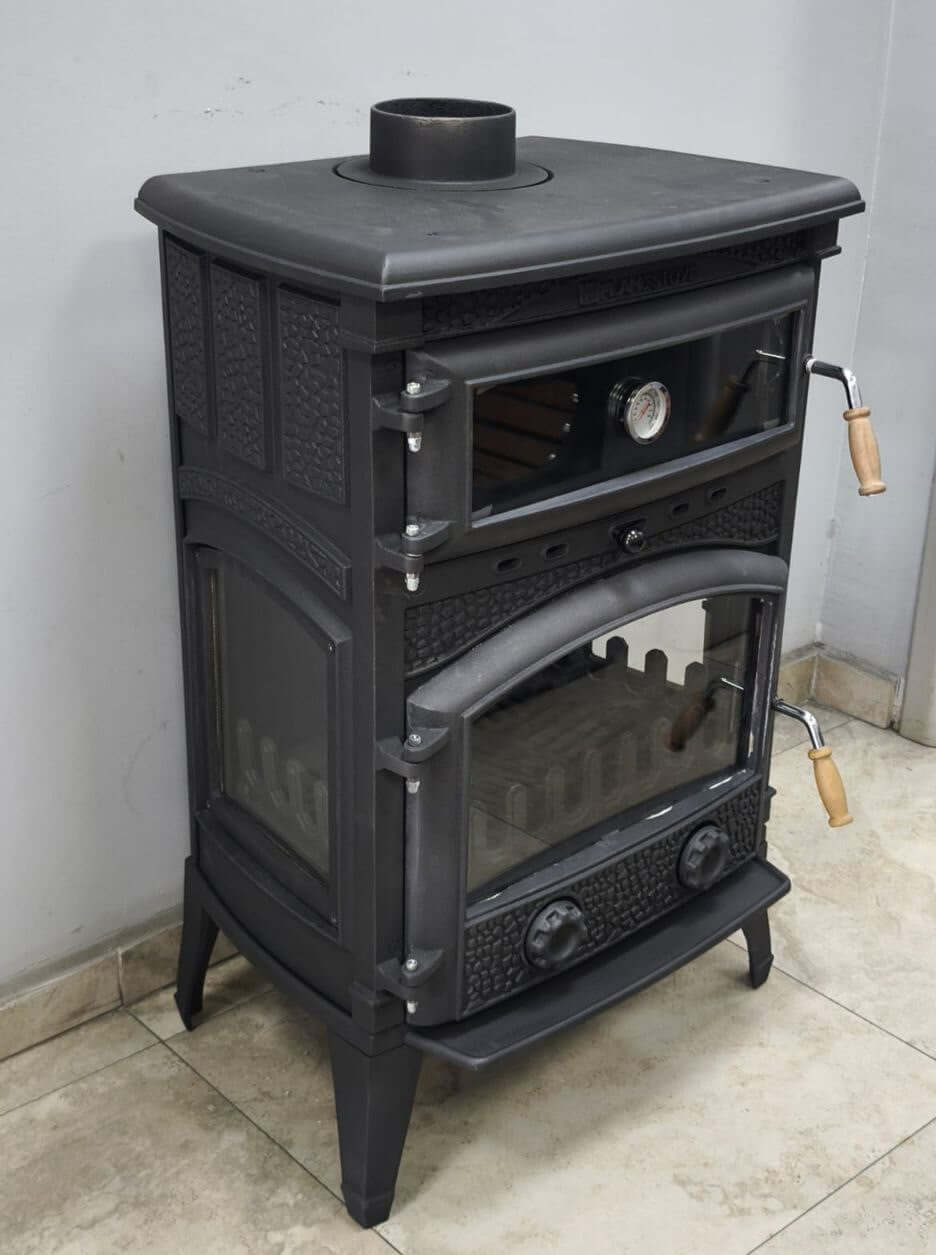  Fırınlı Döküm Soba Sirius Midi Yan Kapaklı –FS 71YK