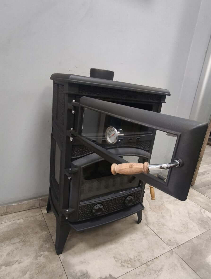  Fırınlı Döküm Soba Sirius Midi Yan Kapaklı –FS 71YK