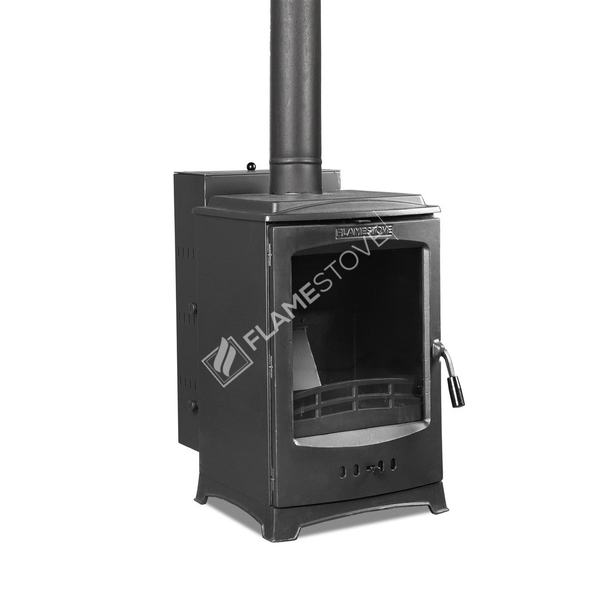 Flame Stove Lodi Krom Hazneli Yüksek Verimli A Sınıfı Pelet Sobası 7 kW