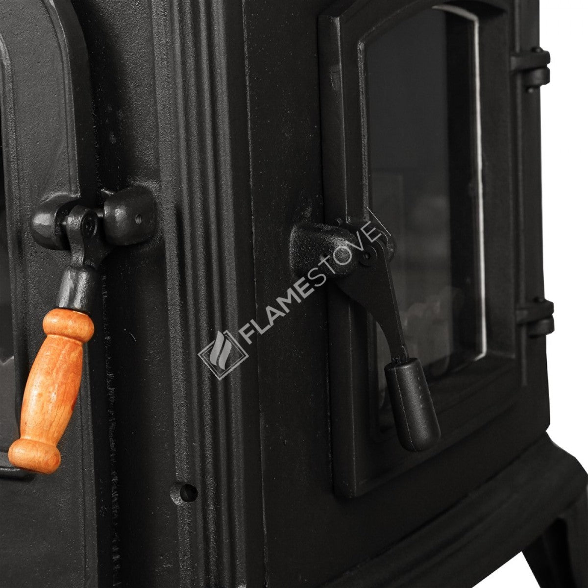 Altara Lüx Yan Kapaklı Döküm Soba, Çift Yanmalı, Yüksek Verimli, A Sınıfı Enerji, Odun Kömür Sobası