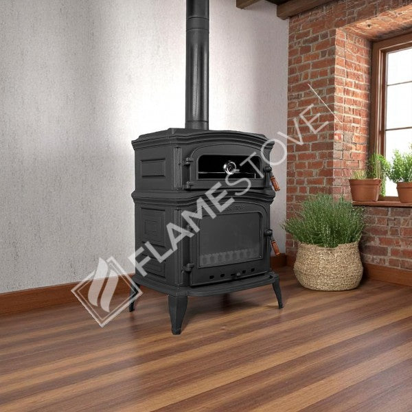 Altara Premium Fırınlı Yan Kapaklı Döküm Soba: Çift Yanmalı, A Enerji Sınıfı