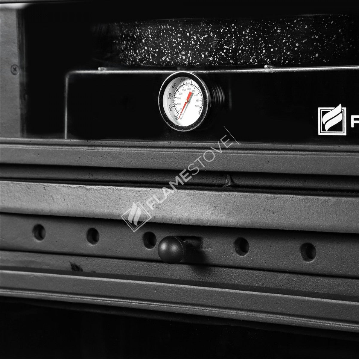 Retro Klasik Fırınlı Döküm Soba: Yüksek Verimli Odun Kömür Yakma, Schott Cam