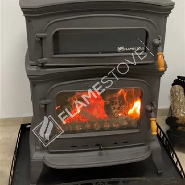 Altara Premium Döküm Soba, Yüksek Verimli Fırınlı Odun Kömür Sobası