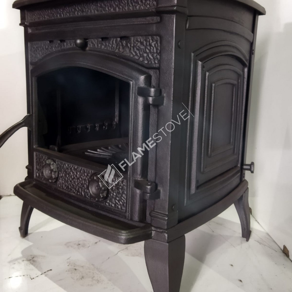 Flame Stove Sirius Star Yüksek Verimli Pik Döküm Odun Kömür Sobası