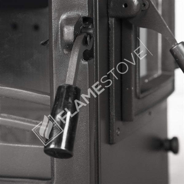 Flame Stove Lodi Lux Gurme Fırınlı 8 kW Yüksek Verimli Döküm Soba