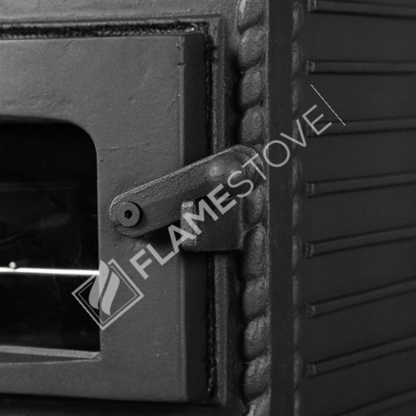 Major Lux 3 Camlı Pik Döküm Fırınlı Soba: Yüksek Verimli Odun Kömür Isıtıcı