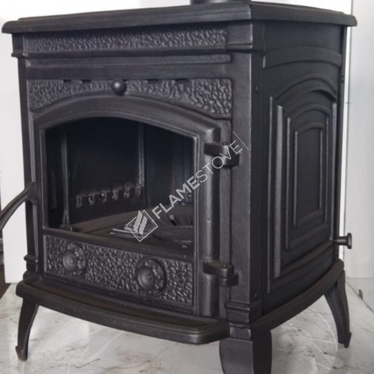 Flame Stove Sirius Star Yüksek Verimli Pik Döküm Odun Kömür Sobası