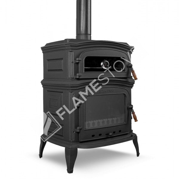 Altara Premium Fırınlı Yan Kapaklı Döküm Soba: Çift Yanmalı, A Enerji Sınıfı