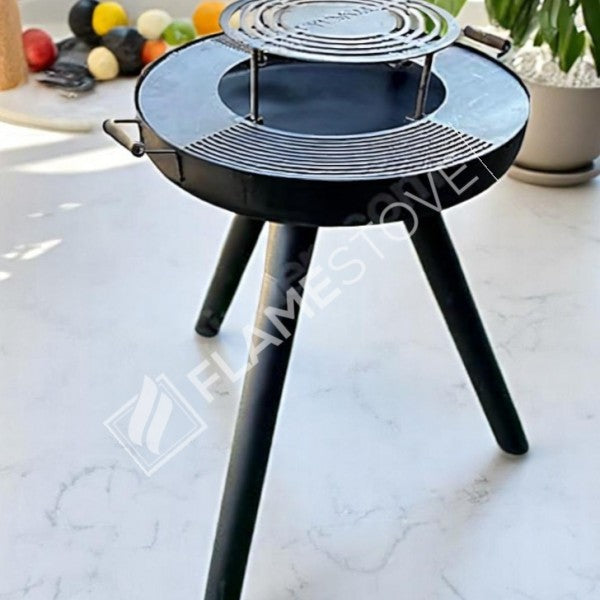 Flame Sky Dayanıklı Dış Mekan Ateş Çukuru, Barbekü Bahçe Isıtıcı Mangal