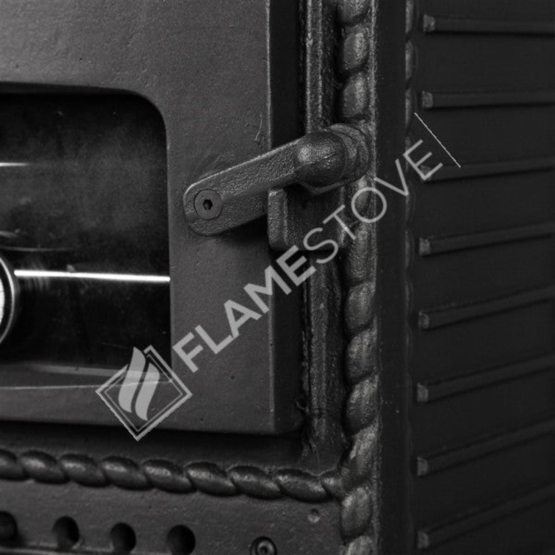 Major Pik Döküm Fırınlı Odun Kömür Sobası, Schott Robax Camlı, Yüksek Verimli