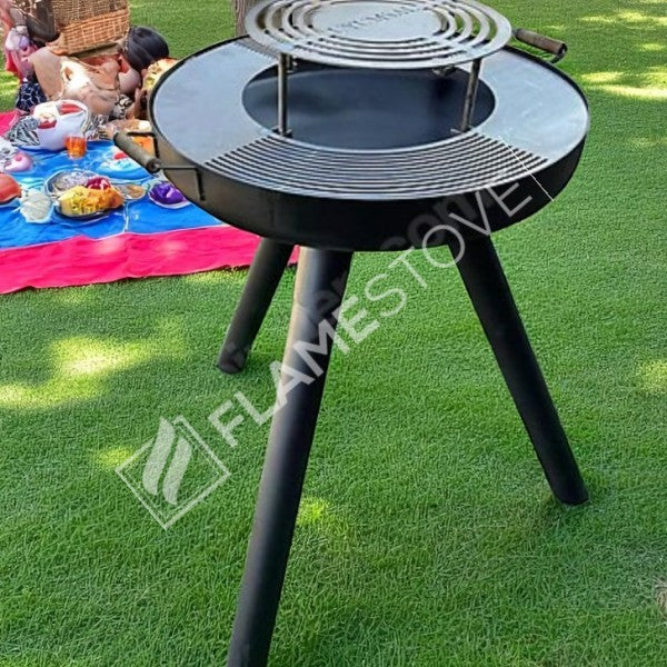 Flame Sky Dayanıklı Dış Mekan Ateş Çukuru, Barbekü Bahçe Isıtıcı Mangal