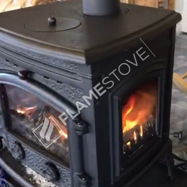 Sirius Ultra 4 Döküm Soba: Yüksek Verimli, Estetik, Schott Robax Camlı Isıtıcı