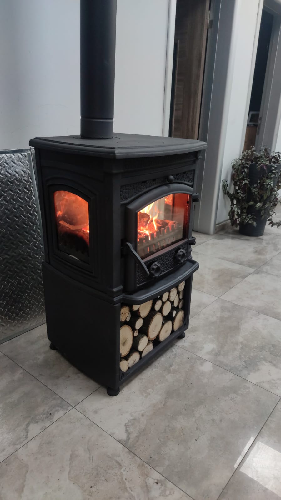Sirius Ultra Style Döküm Soba Flame Stove FS-014ST