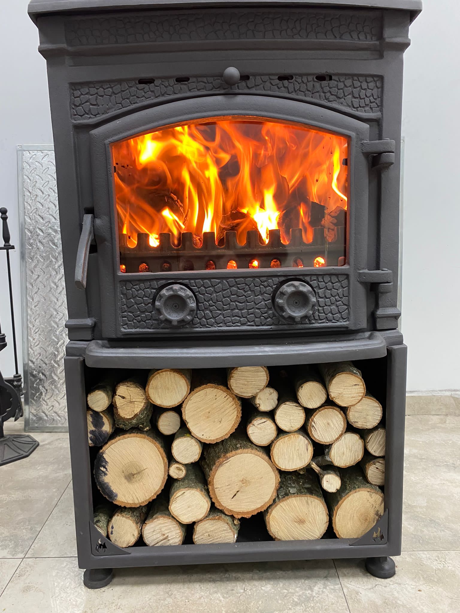 Sirius Ultra Style Döküm Soba Flame Stove FS-014ST