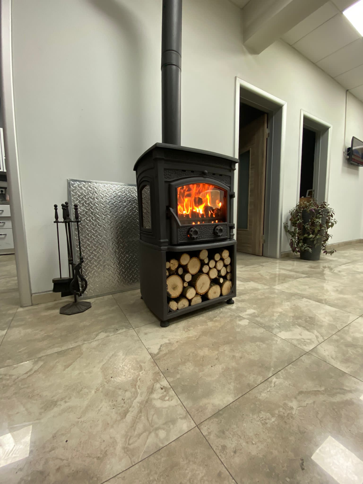 Sirius Ultra Style Döküm Soba Flame Stove FS-014ST