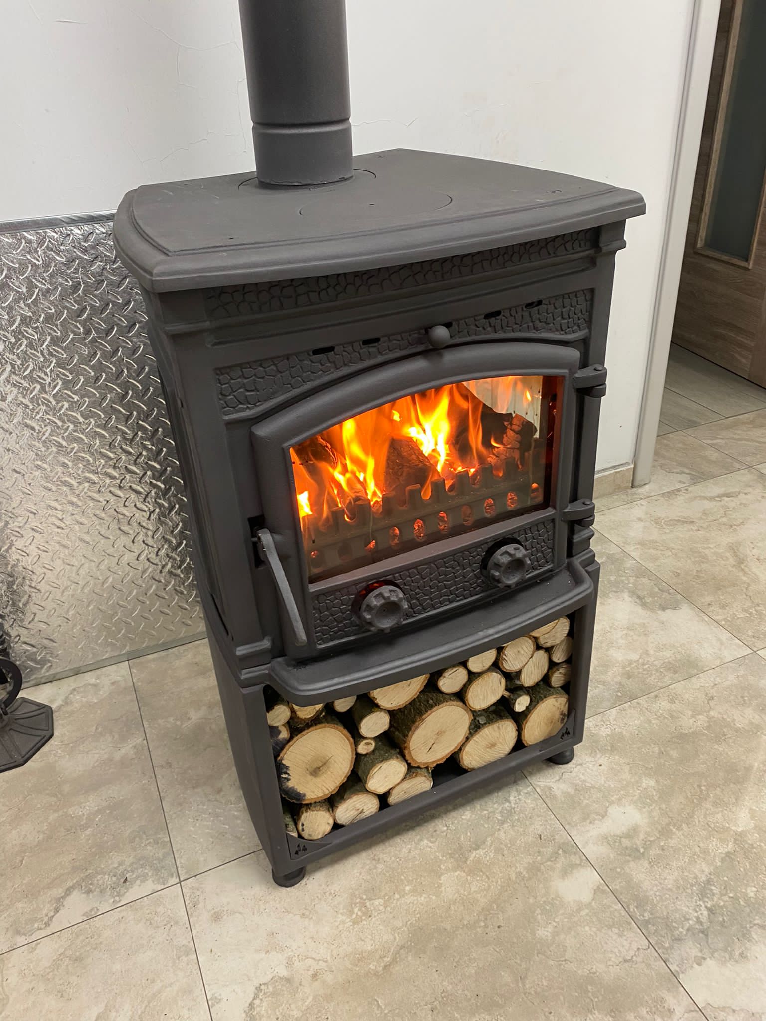 Sirius Ultra Style Döküm Soba Flame Stove FS-014ST