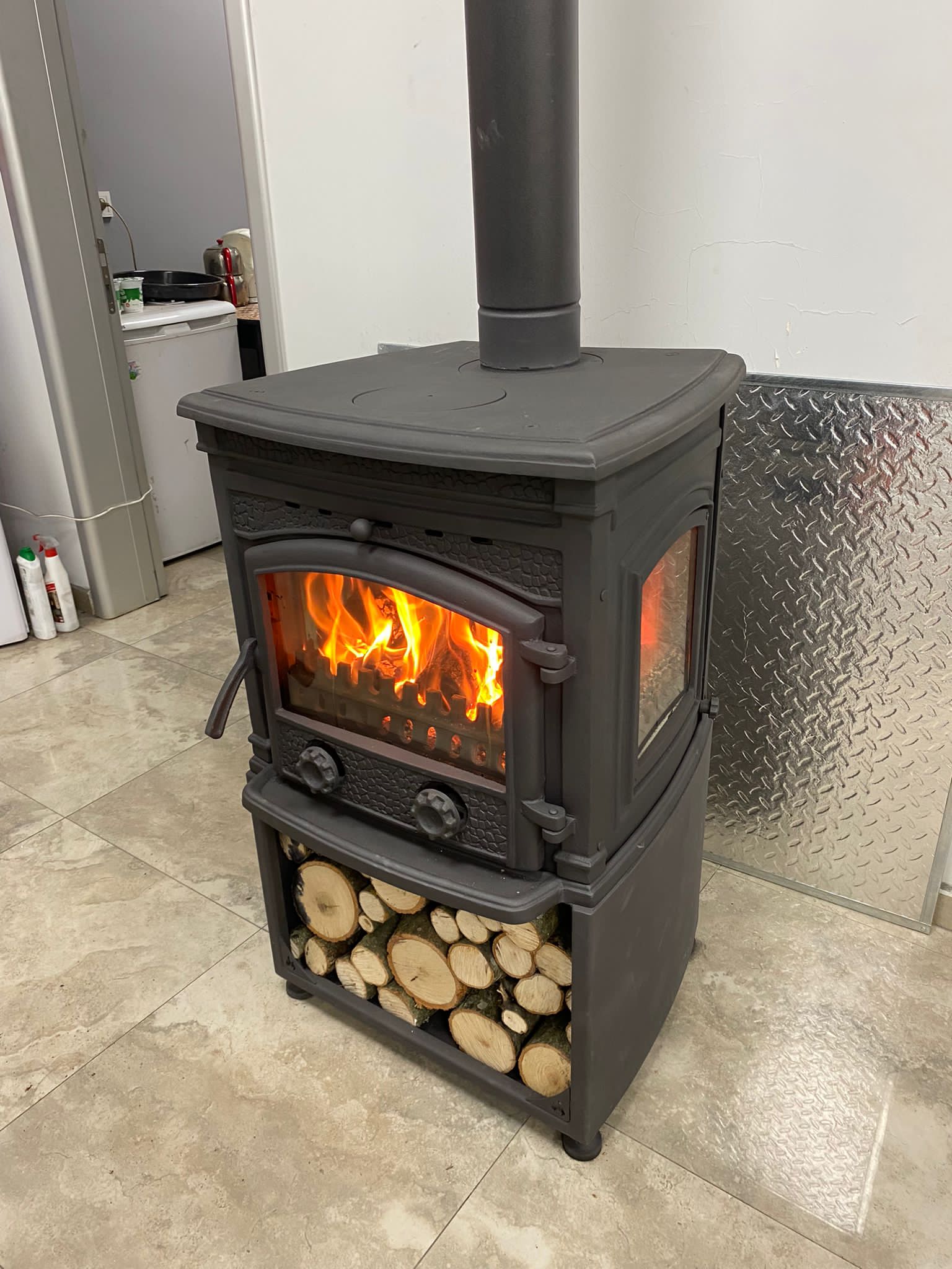 Sirius Ultra Style Döküm Soba Flame Stove FS-014ST