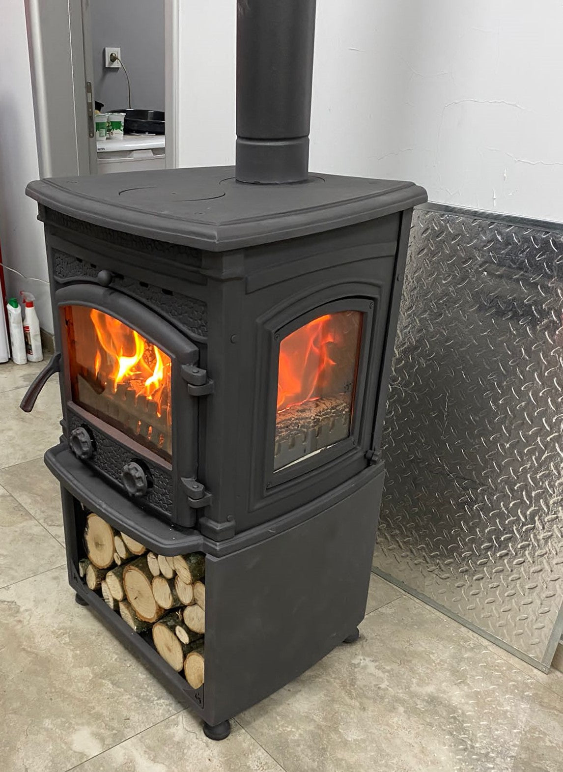 Sirius Ultra Style Döküm Soba Flame Stove FS-014ST