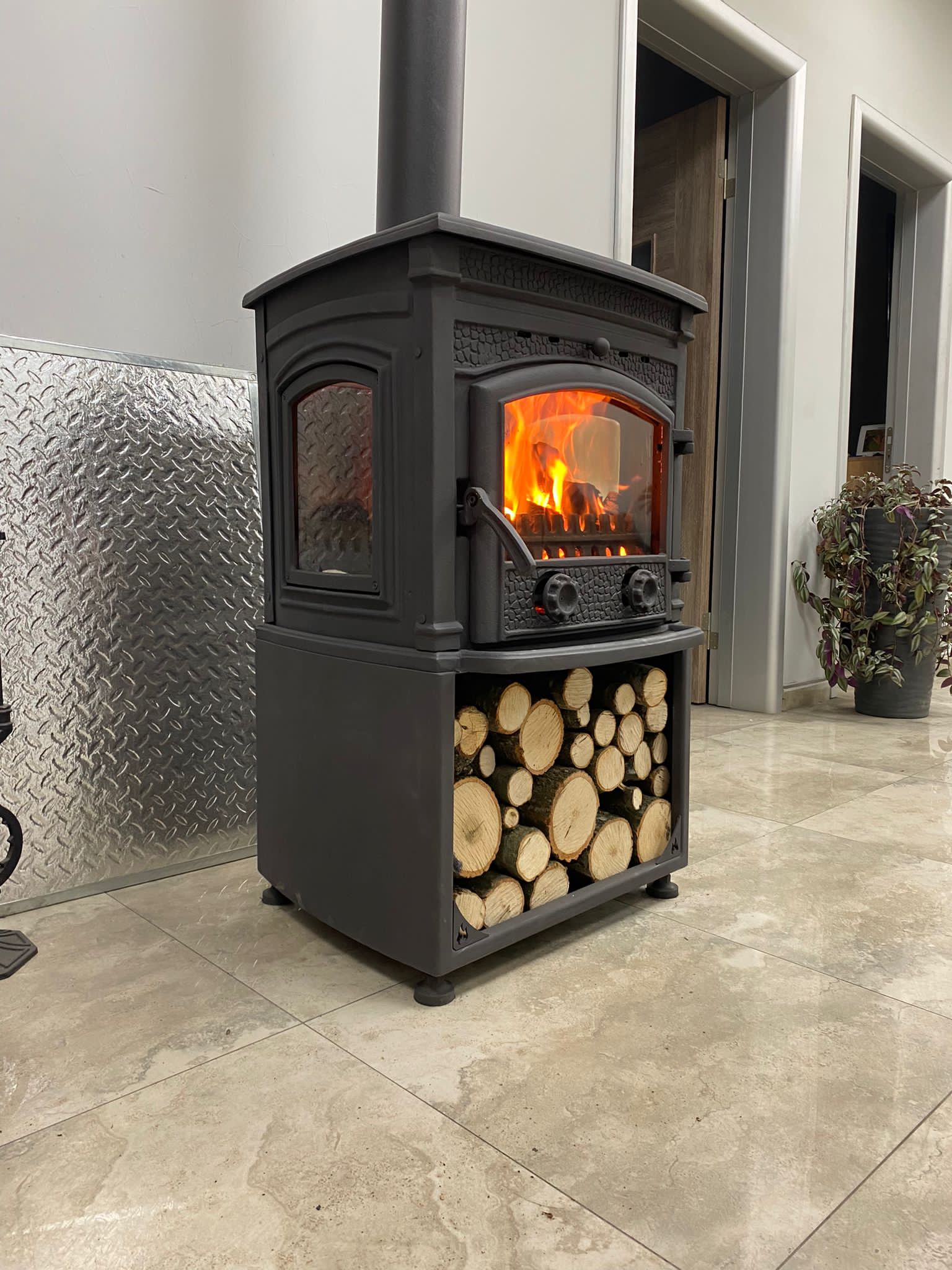 Sirius Ultra Style Döküm Soba Flame Stove FS-014ST