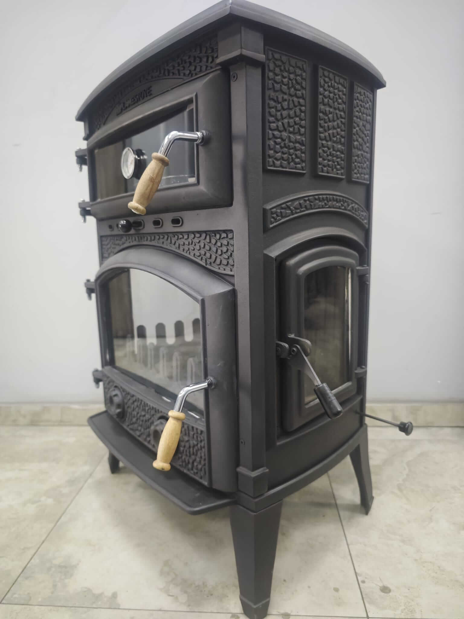  Fırınlı Döküm Soba Sirius Midi Yan Kapaklı –FS 71YK