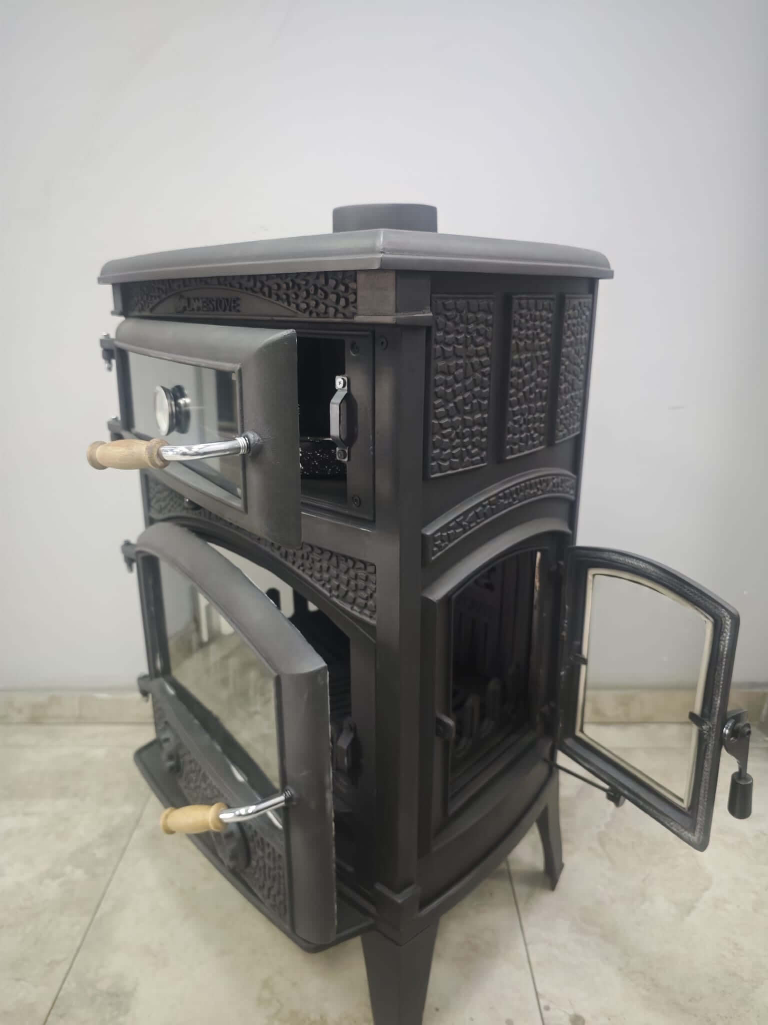  Fırınlı Döküm Soba Sirius Midi Yan Kapaklı –FS 71YK