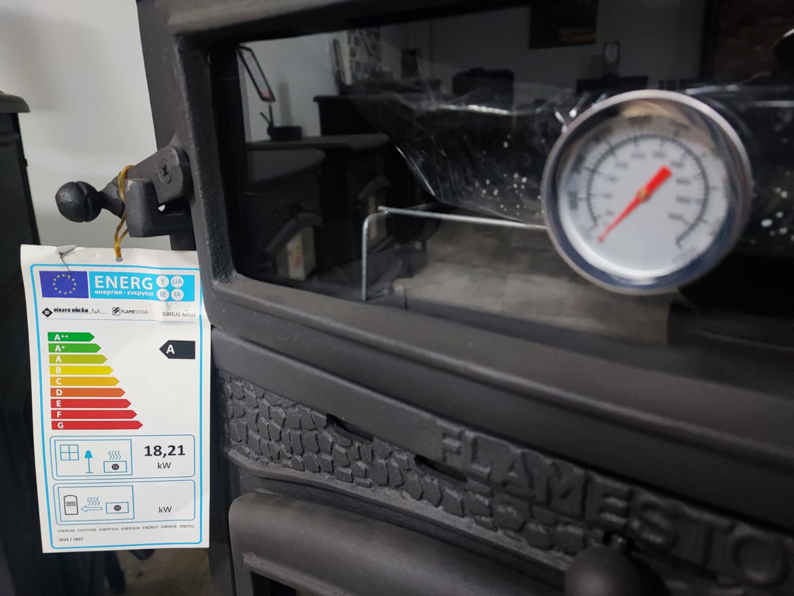 Sirius Mega YK Style Fırınlı Döküm Soba